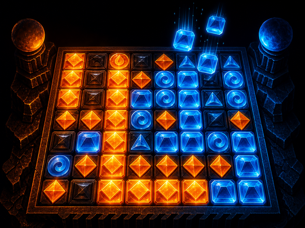 Wind and Water Puzzle Battles Dreamcast colorful puzzle game